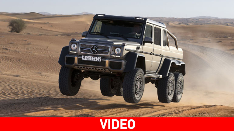 Mercedes G 63 AMG 6×6: Το απόλυτο super offroad car… (νέο video)